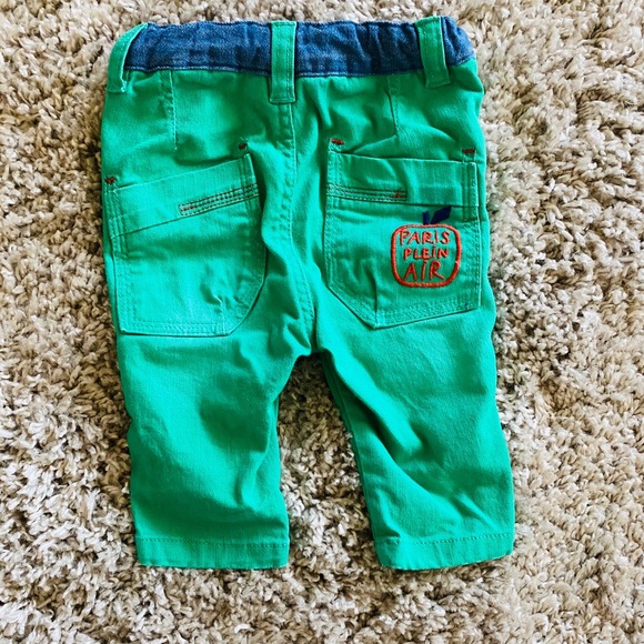 Green jeans for baby - Picture 4 of 5